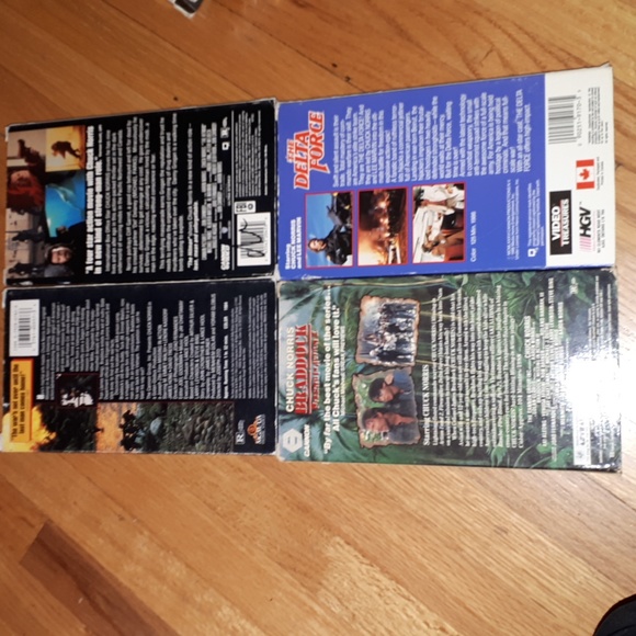 4 x Chuck Norris VHS - Picture 2 of 3